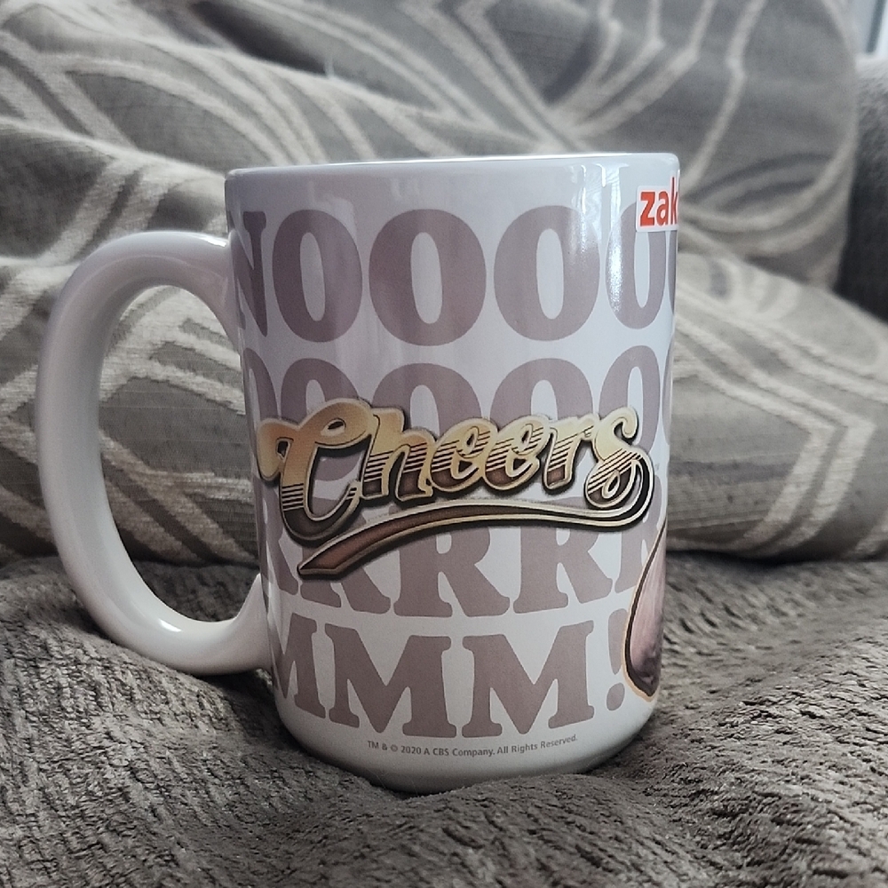 Zak! CHEERS Norman 15 Oz. Coffee Mug, NEW!